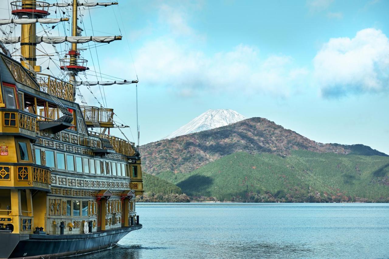 Villa Hakone Kabuto 古民家旅館 150平米 バス停迄一分 準天然温泉 最大12名 Bagian luar foto
