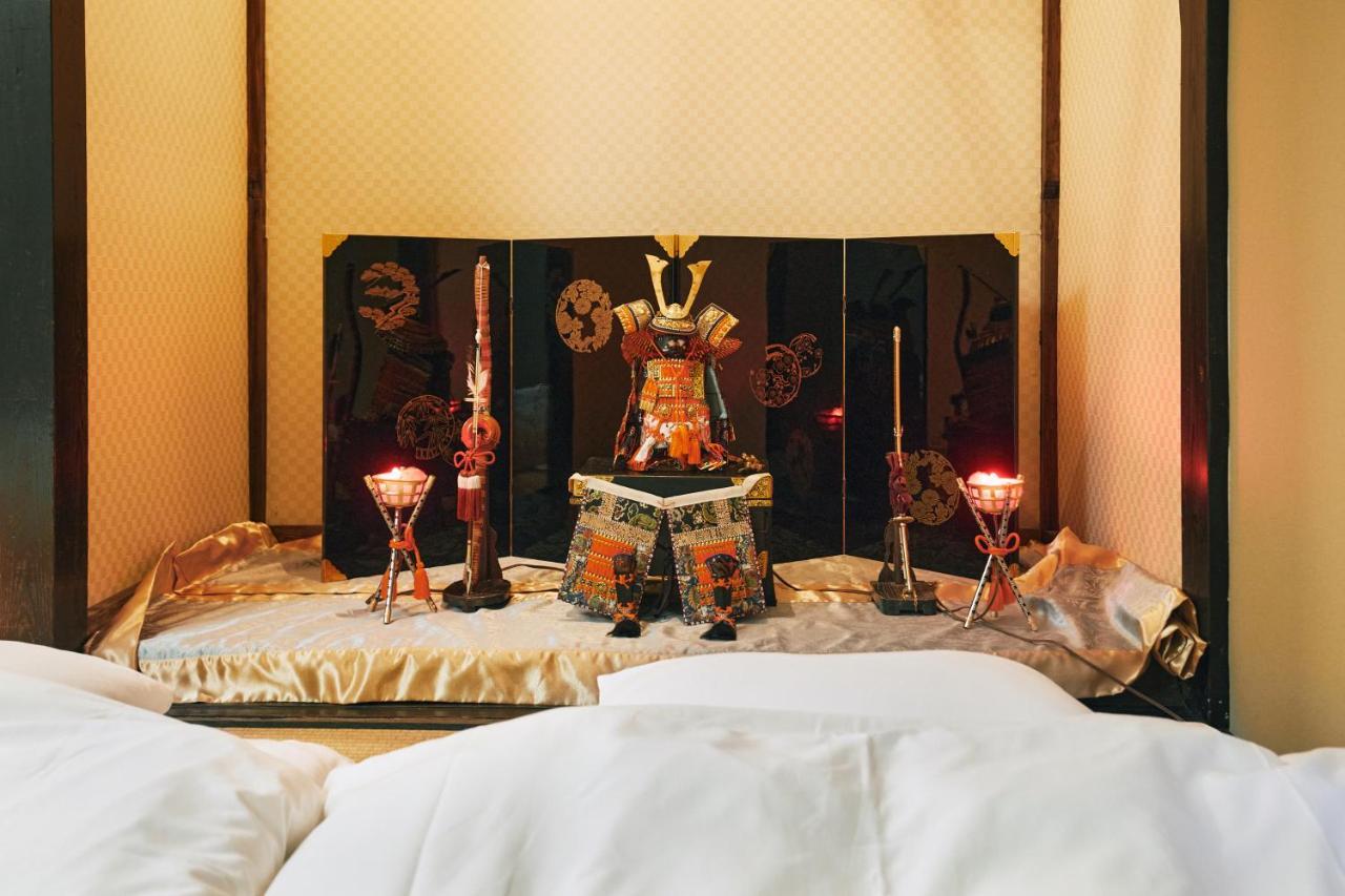 Villa Hakone Kabuto 古民家旅館 150平米 バス停迄一分 準天然温泉 最大12名 Bagian luar foto