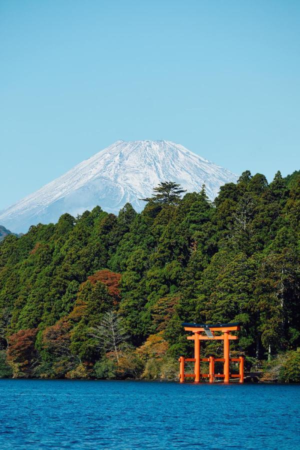 Villa Hakone Kabuto 古民家旅館 150平米 バス停迄一分 準天然温泉 最大12名 Bagian luar foto