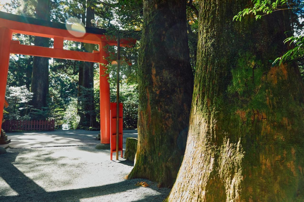 Villa Hakone Kabuto 古民家旅館 150平米 バス停迄一分 準天然温泉 最大12名 Bagian luar foto