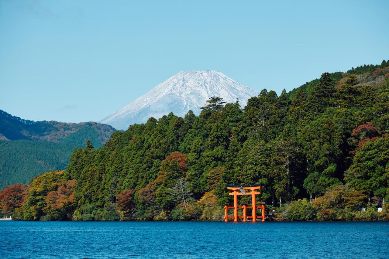 Villa Hakone Kabuto 古民家旅館 150平米 バス停迄一分 準天然温泉 最大12名 Bagian luar foto