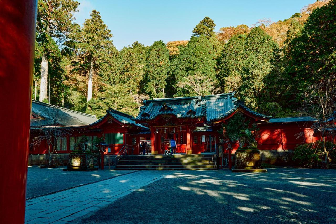Villa Hakone Kabuto 古民家旅館 150平米 バス停迄一分 準天然温泉 最大12名 Bagian luar foto